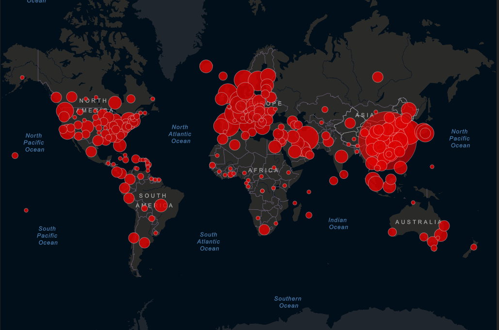Current Coronavirus World Map